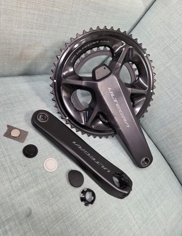 Shimano Ultegra FC-R8100 mit Powermeter Drivetrain & Pedals usato