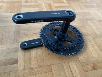 Tweedehands Rotor Aldhu Carbon 2024 Drivetrain & Pedals