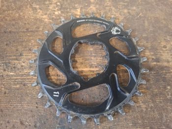 Used Sram X-Sync Direct Mount 30t Chainring Drivetrain & Pedals