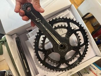 Used Campagnolo super record Drivetrain & Pedals
