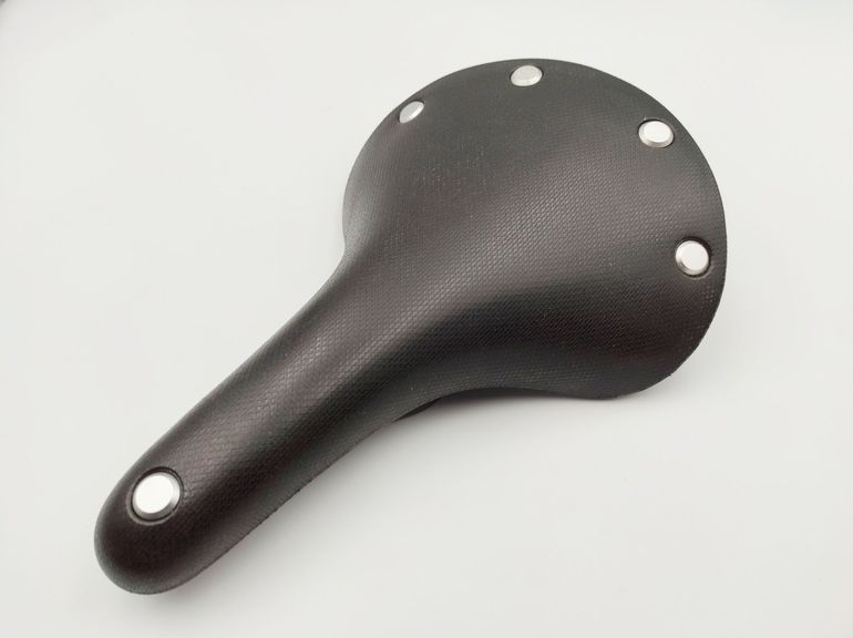 Brugt Brooks Cambium C19 Saddle Black with Silver Rivets bike — billede 3 af 10