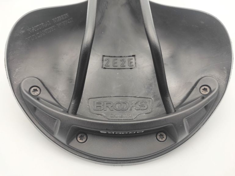 Brugt Brooks Cambium C19 Saddle Black with Silver Rivets bike — billede 9 af 10