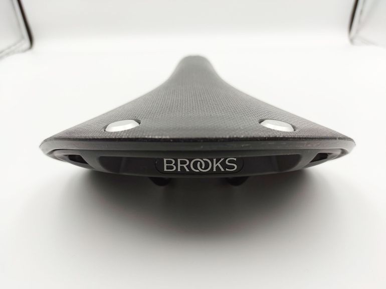 Brugt Brooks Cambium C19 Saddle Black with Silver Rivets bike — billede 6 af 10
