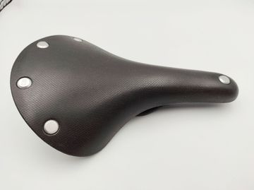 Brugt Brooks Cambium C19 Saddle Black with Silver Rivets bike — billede 4 af 10