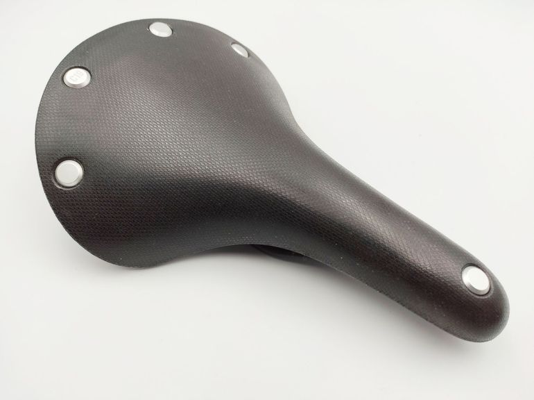 Brugt Brooks Cambium C19 Saddle Black with Silver Rivets bike — billede 1 af 10