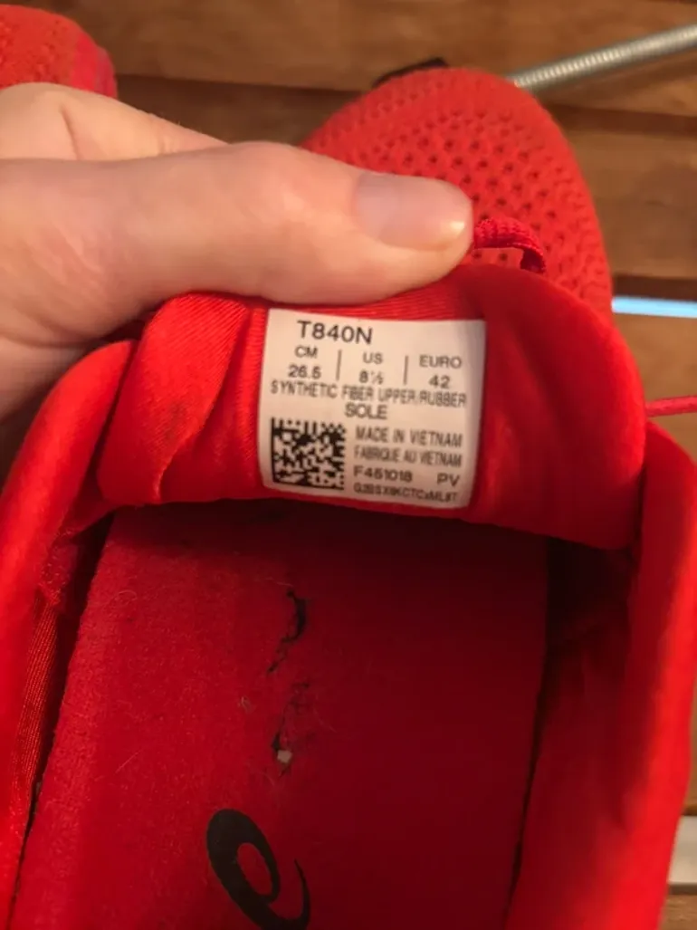 Used Asics Shoes bike — image 3 of 3