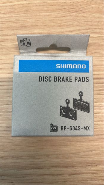 Použité Shimano BP-G04S-MX Brake Pads 2026 Brakes