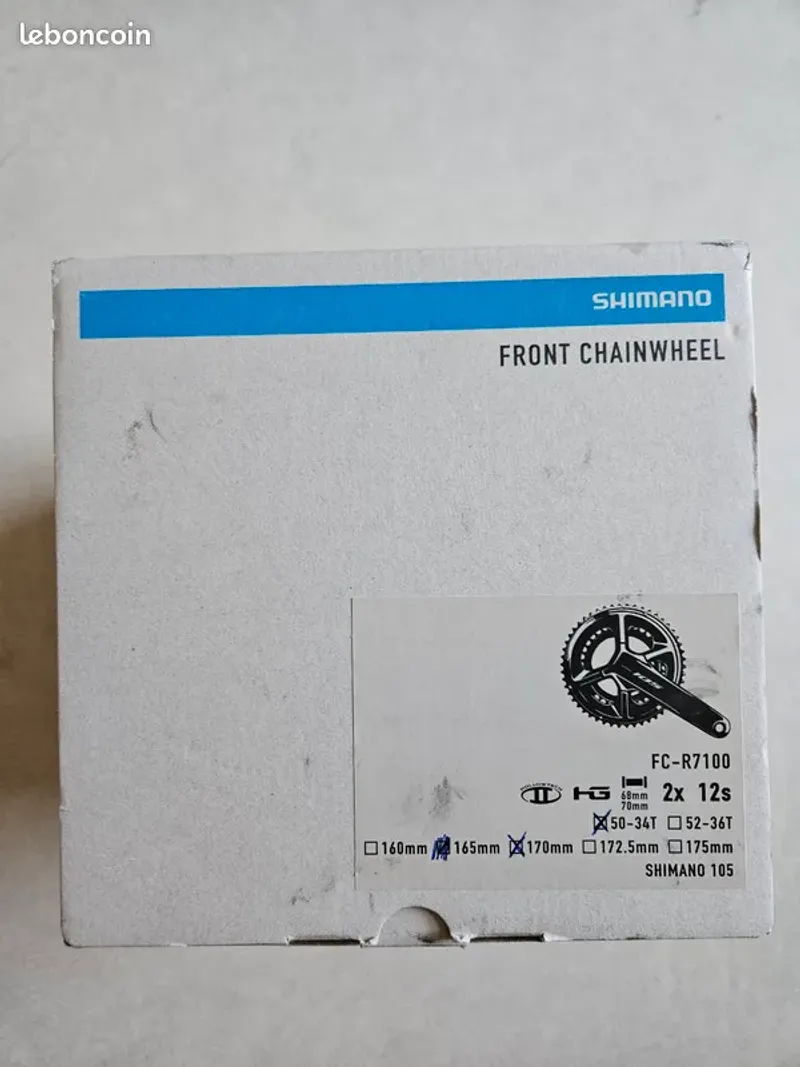 Shimano 105 R7100 Drivetrain & Pedals d'occasion