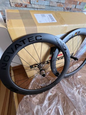 Used Novatec R6 Disc Wheelset 60mm Carbon 2026 Wheels