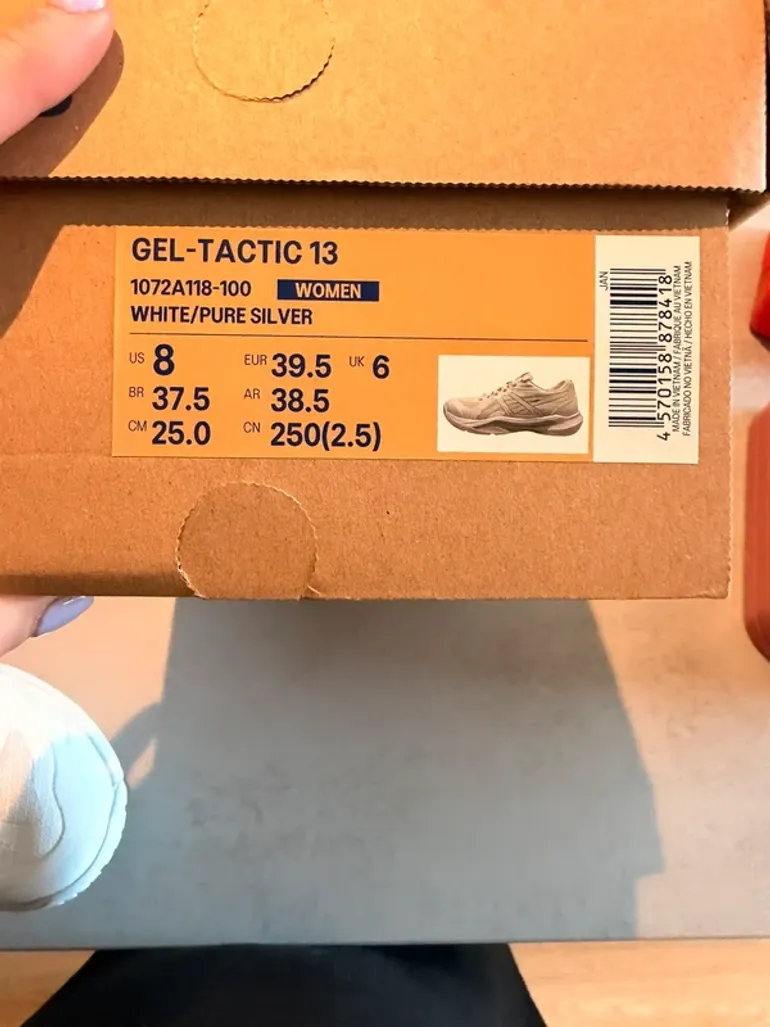 Asics Gel Tactic 13 bike d'occasion — image 4 sur 5