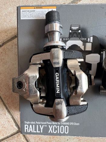 Použité Garmin Rally XC 100 2024 Drivetrain & Pedals