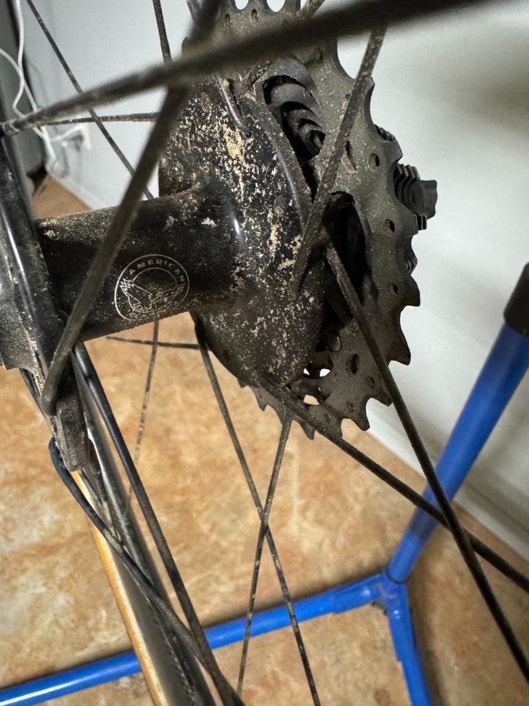 Used American Classic Carbon 700c Wheelset with Dura-Ace Cassette & Challenge Grifo Tires bike — image 4 of 24