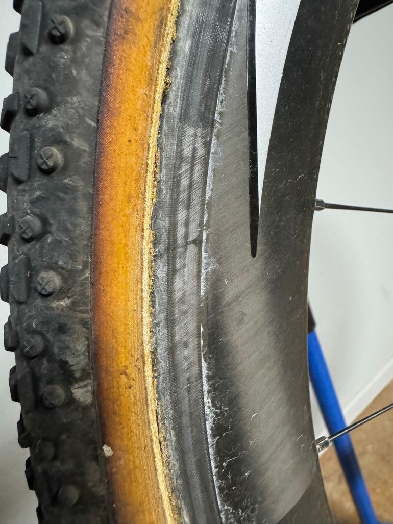 Used American Classic Carbon 700c Wheelset with Dura-Ace Cassette & Challenge Grifo Tires bike — image 17 of 24