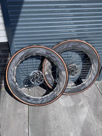 Zipp 858 NSW Tubeless Disc-brake 2023 Wheels de segunda mano