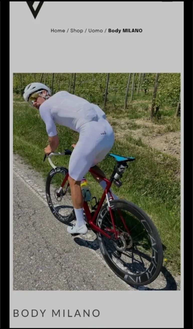 Brugt Veloplus Milano Body Full White 2025 bike — billede 5 af 5
