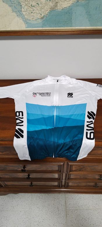 Used M9 GranFondo Via del Sale Jersey Cycling Clothing