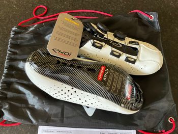 Used Ekoi Perf ROAD CARBON TECH Weiß 2023 Cycling Shoes