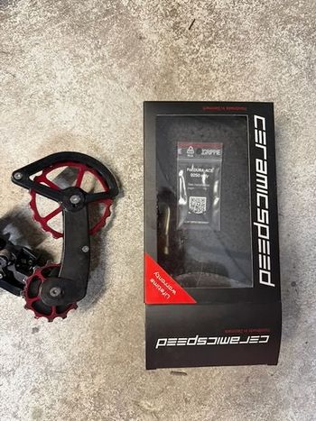 Used Ceramicspeed OSPW RS 5-Spoke for Shimano R9200/8100 12s 13/19t red 2024 Drivetrain & Pedals
