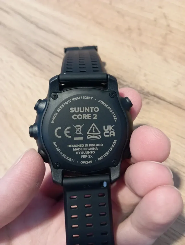 Použité Suunto Core 2 All Black bike — obrázek 4 z 9