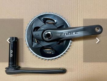 Tweedehands Sram Force AXS Power Meter Crankset Drivetrain & Pedals