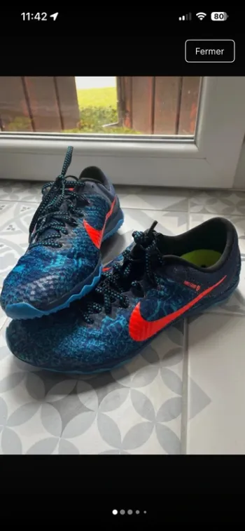 Použité Nike Pointes athlétisme Running Shoes