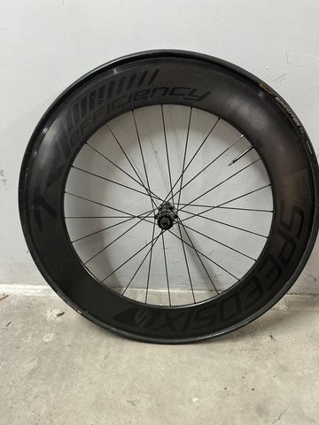Speedsix Air TR1 Efficiency 80mm Tubular Rear Wheel 2015 Wheels usato
