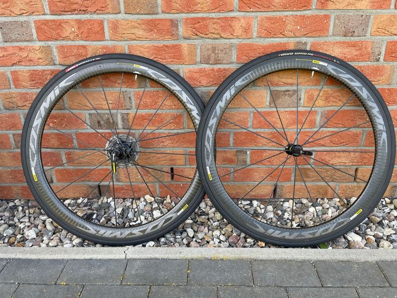 Used Mavic Cosmic Pro Carbon Exalith 2018 Wheels