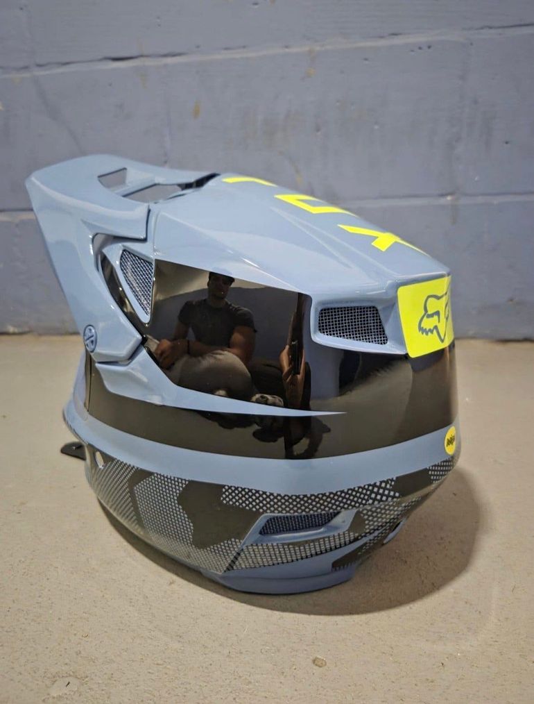 Brugt Fox Rampage Comp Helmet bike — billede 3 af 7