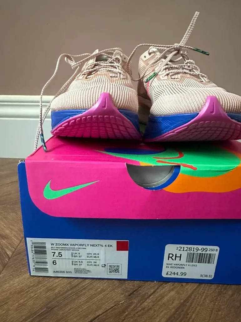 Used Nike ZoomX Vaporfly NEXT% 4 EK bike — image 3 of 4