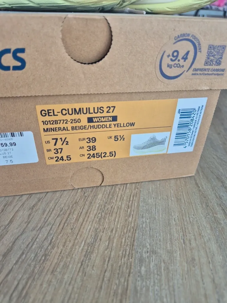 Asics Gel Cumulus 27 bike de segunda mano — imagen 3 de 5