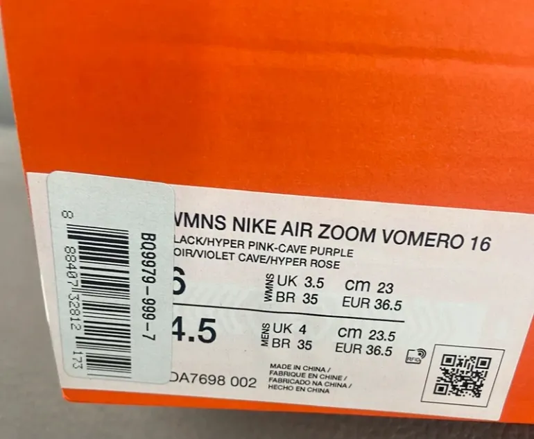 Käytetty Nike Air Zoom Vomero 16 bike — kuva 11 / 12
