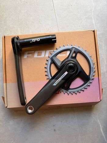 Used Sram Force D2 Wide DUB Crankset Drivetrain & Pedals