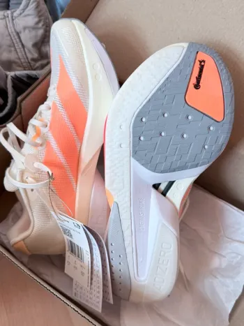 Orange Adizero Boston 13 Running Shoes d'occasion