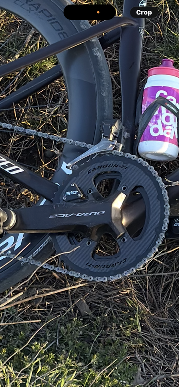 Gebrauchtes Shimano Dura Ace 4iiii Crank 2025 Drivetrain & Pedals