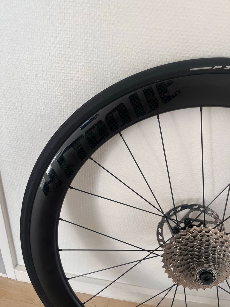 Brugt Attaque 50 mm Carbon wheels 2024 bike — billede 3 af 11