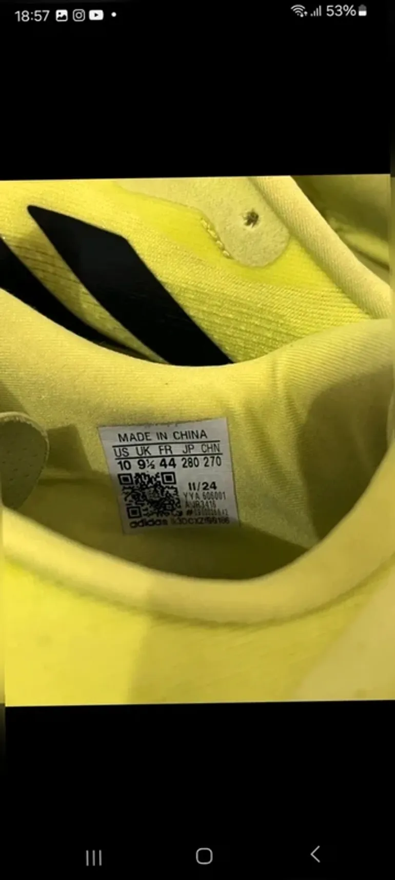 Adidas Running Shoes bike usato — immagine 4 di 12