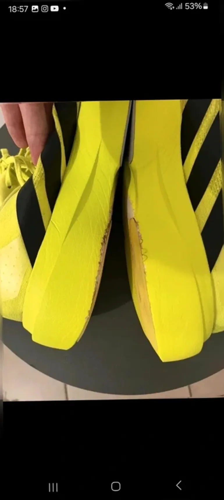 Adidas Running Shoes bike usato — immagine 9 di 12