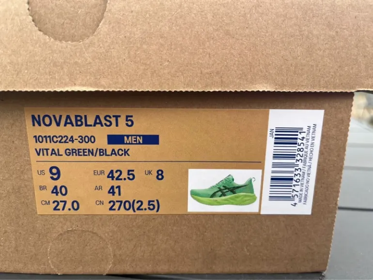Used Asics Novablast 5 bike — image 5 of 5