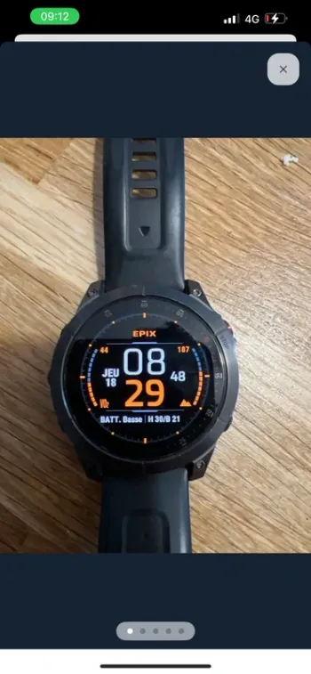 Used Garmin Epix Gen 2 Sapphire Titanium 2023 Electronics