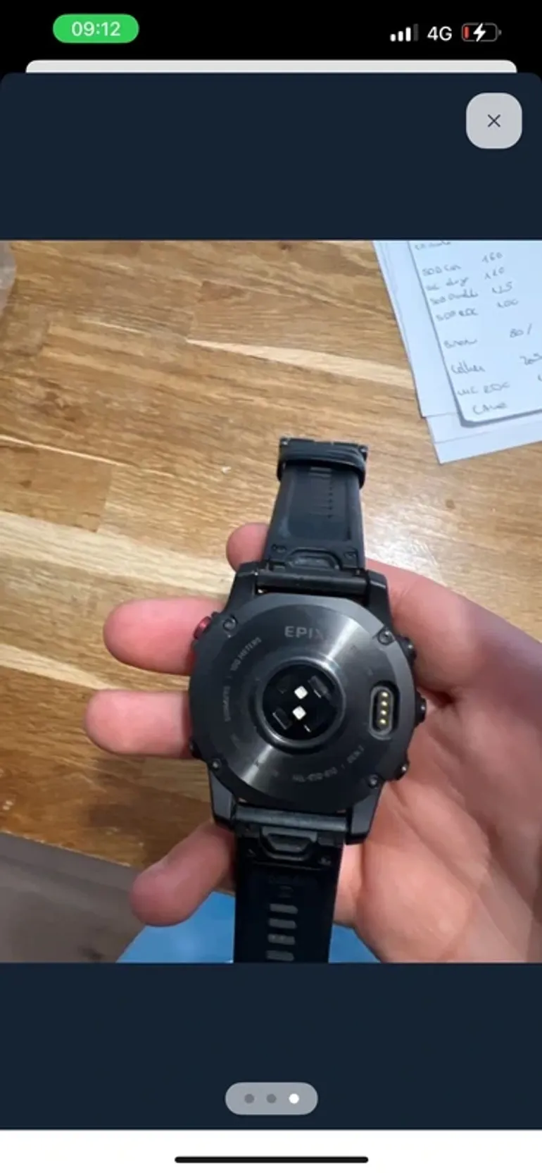 Used Garmin Epix Gen 2 Sapphire Titanium 2023 bike — image 5 of 5