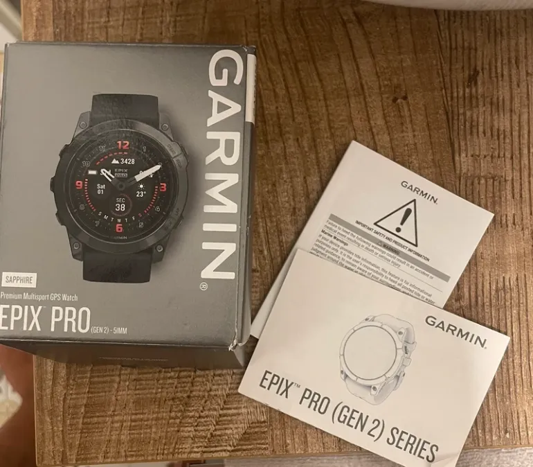 Brugt Garmin Epix Pro (Gen 2) Sapphire 51 mm bike — billede 2 af 2