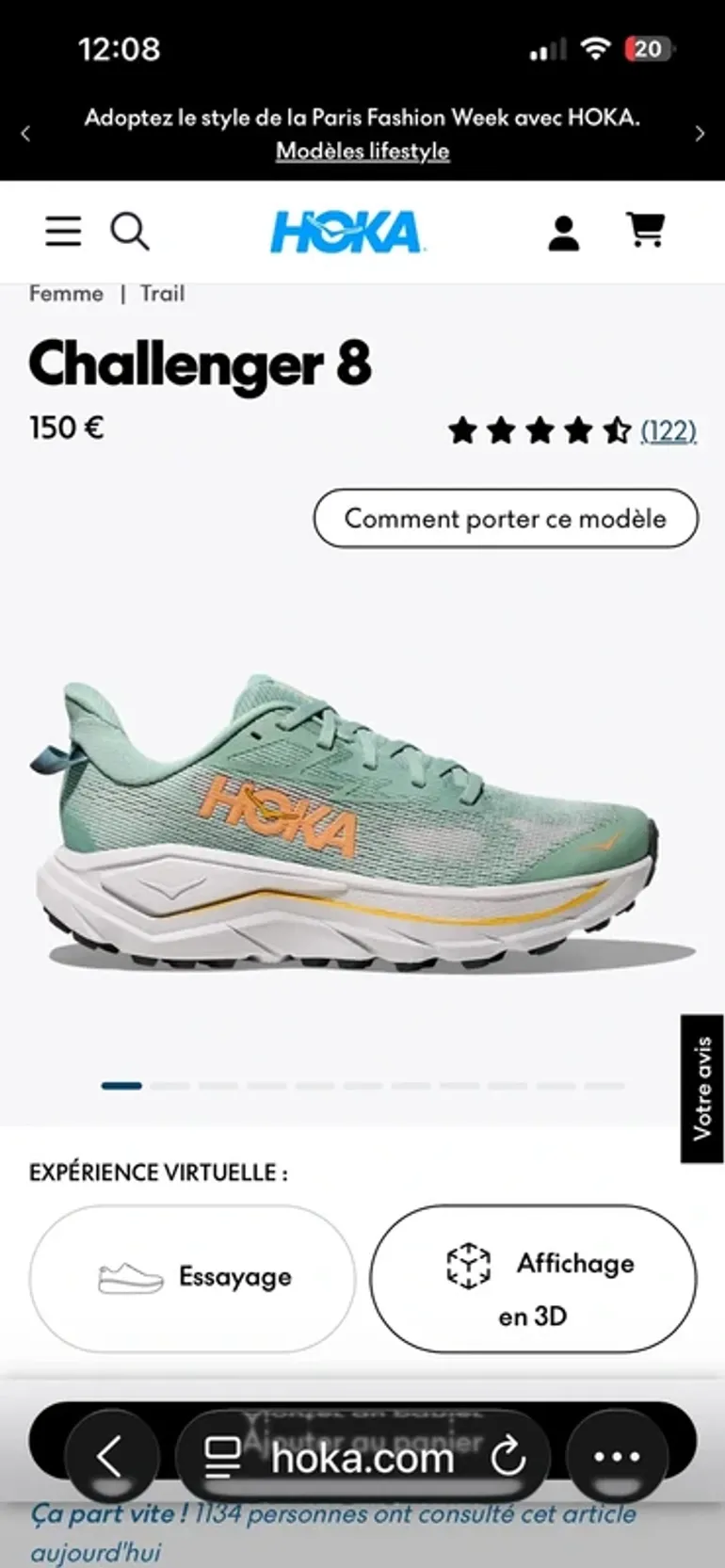 Tweedehands Hoka Challenger 8 bike — afbeelding 12 van 12