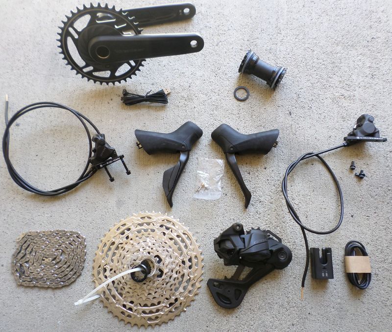 Used Shimano GRX RX717 Wireless Di2 1x12-Speed Groupset 2026 Groupset
