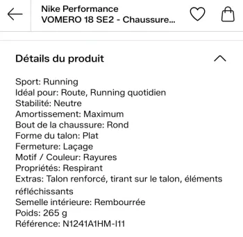 Gebrauchtes Nike Vomero 18 SE2 bike — Bild 5 von 8