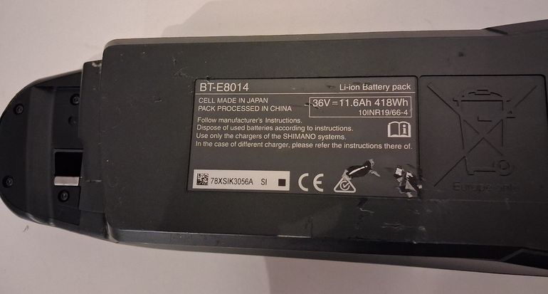 Brugt Shimano Battery 2024 bike — billede 8 af 8
