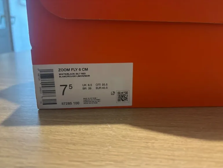 Brugt Nike Zoom Fly 6 bike — billede 2 af 3