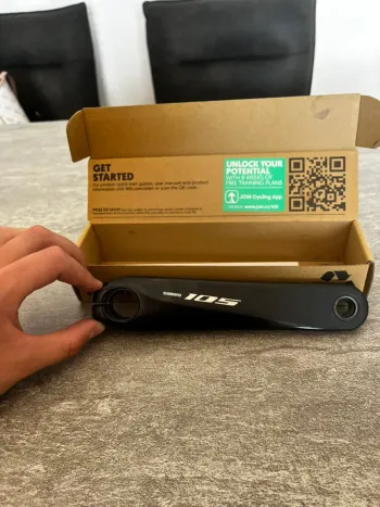 Shimano 4iiii Powermeter 105 FC-R7000 Drivetrain & Pedals de segunda mano