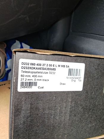 Używany Dt Swiss D 232 Dropper Post bike — zdjęcie 2 z 2