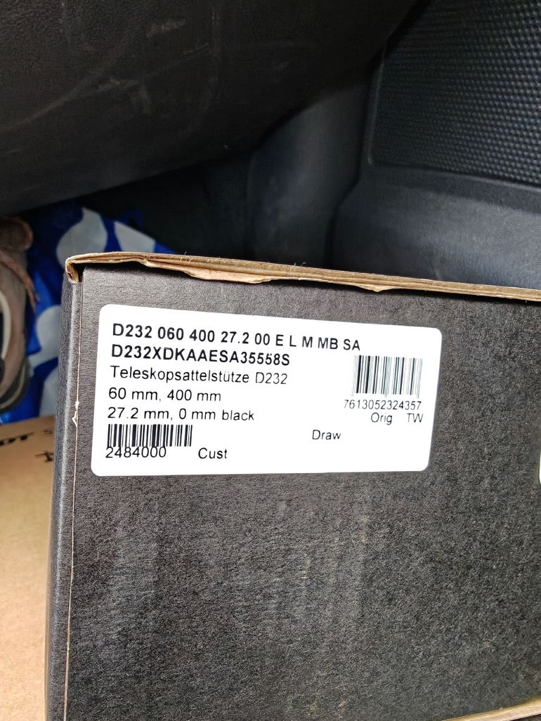 Używany Dt Swiss D 232 Dropper Post bike — zdjęcie 2 z 2