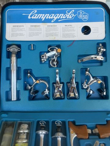 Used Campagnolo set 50th 1985 bike — image 5 of 20